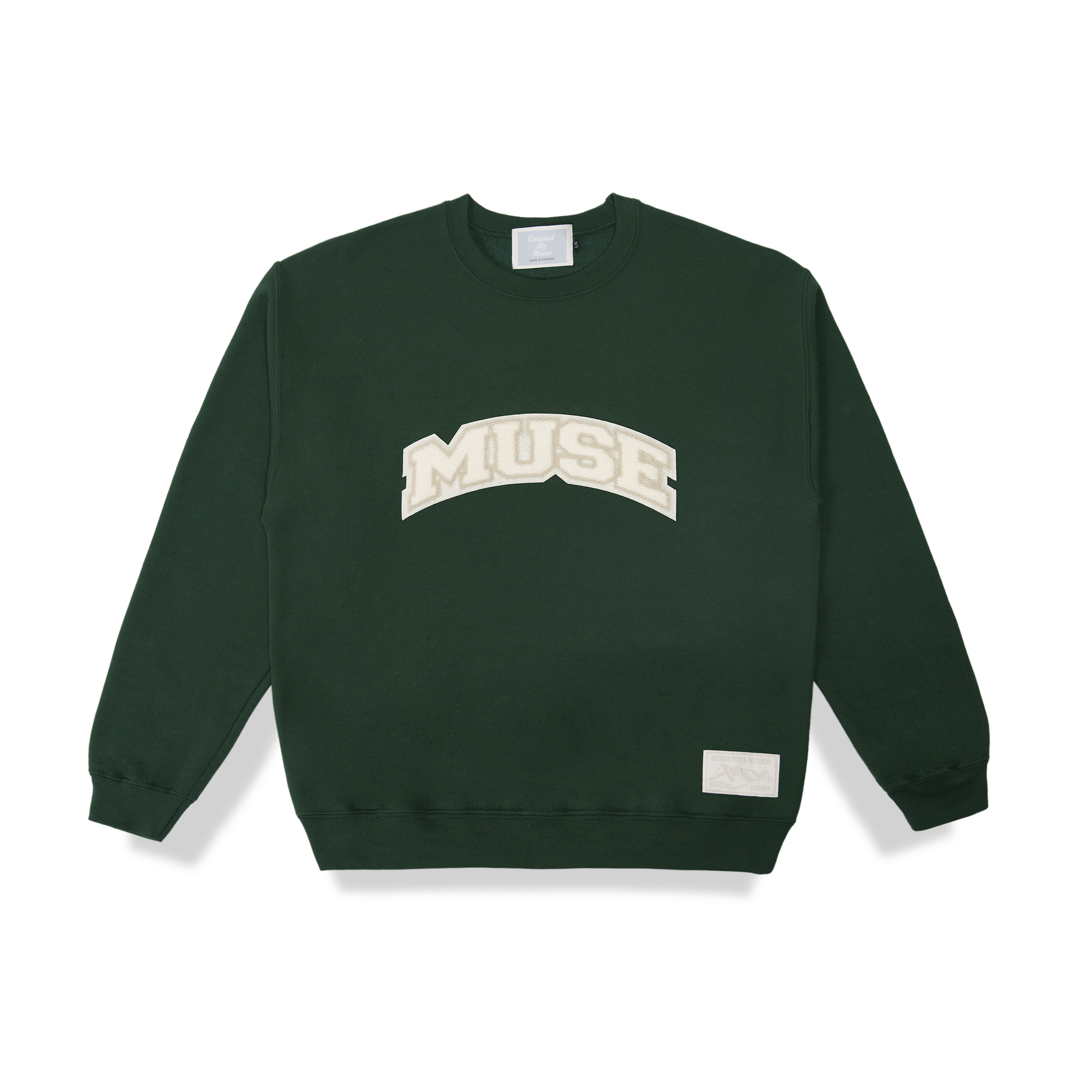 Forest green 2025 crewneck sweatshirt