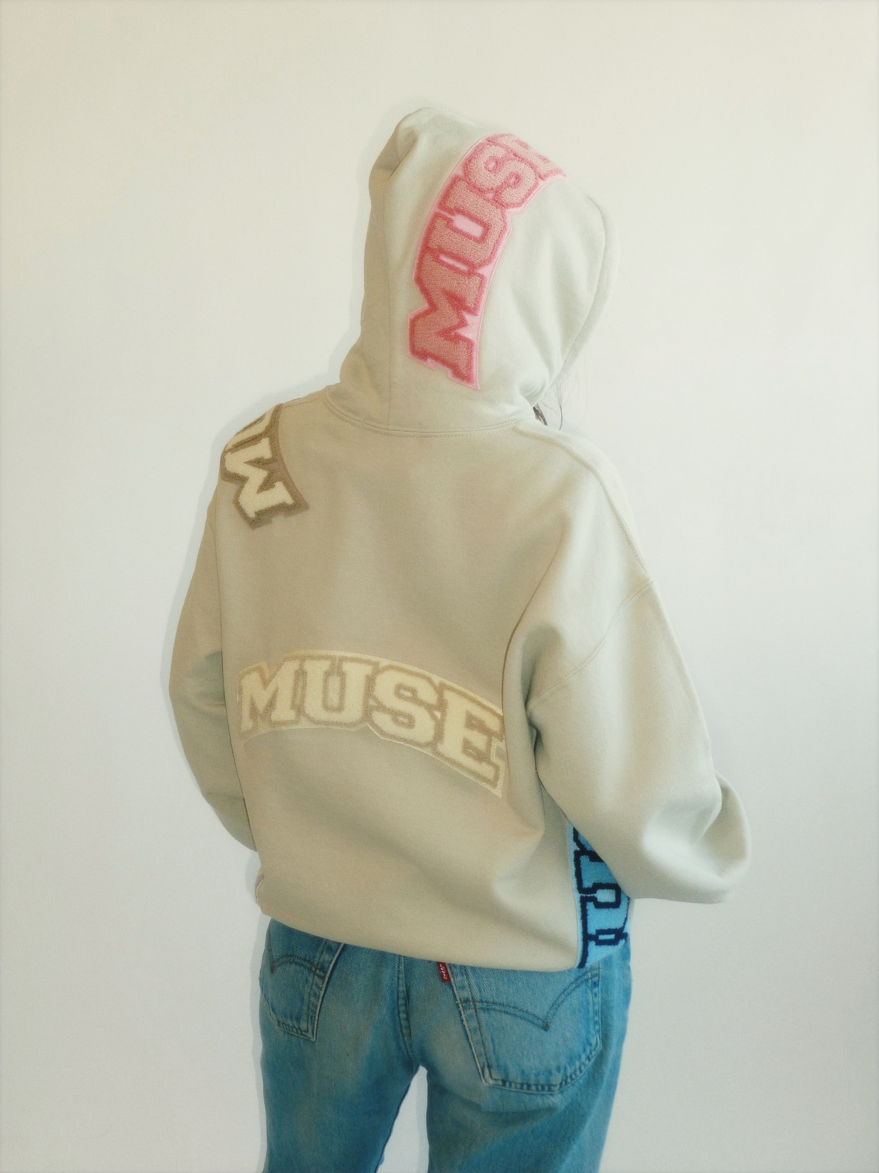 OG Chenille Sand Hoodie - MULTI PATCH Edition