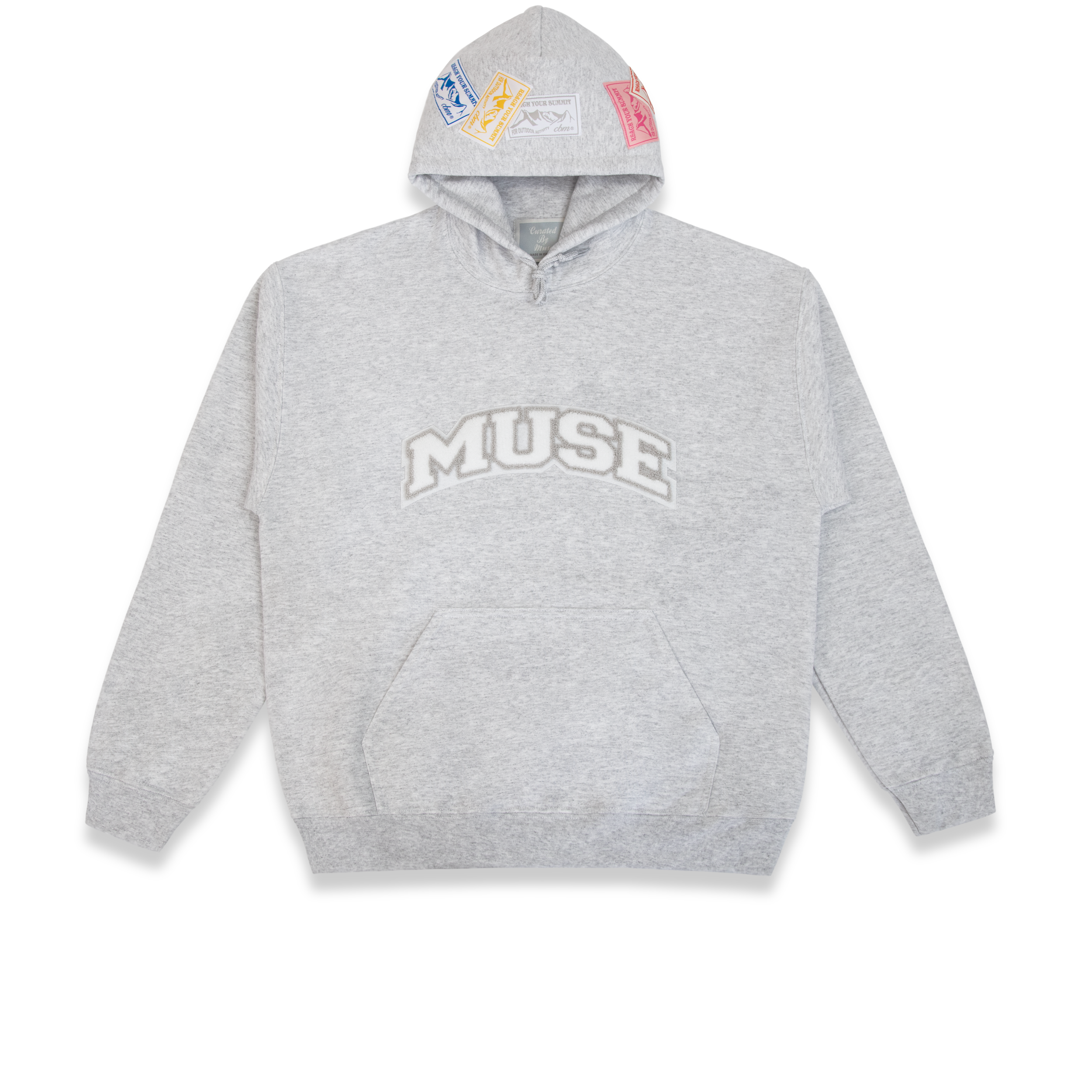 OG Chenille Ash Hoodie - Arctic Collage