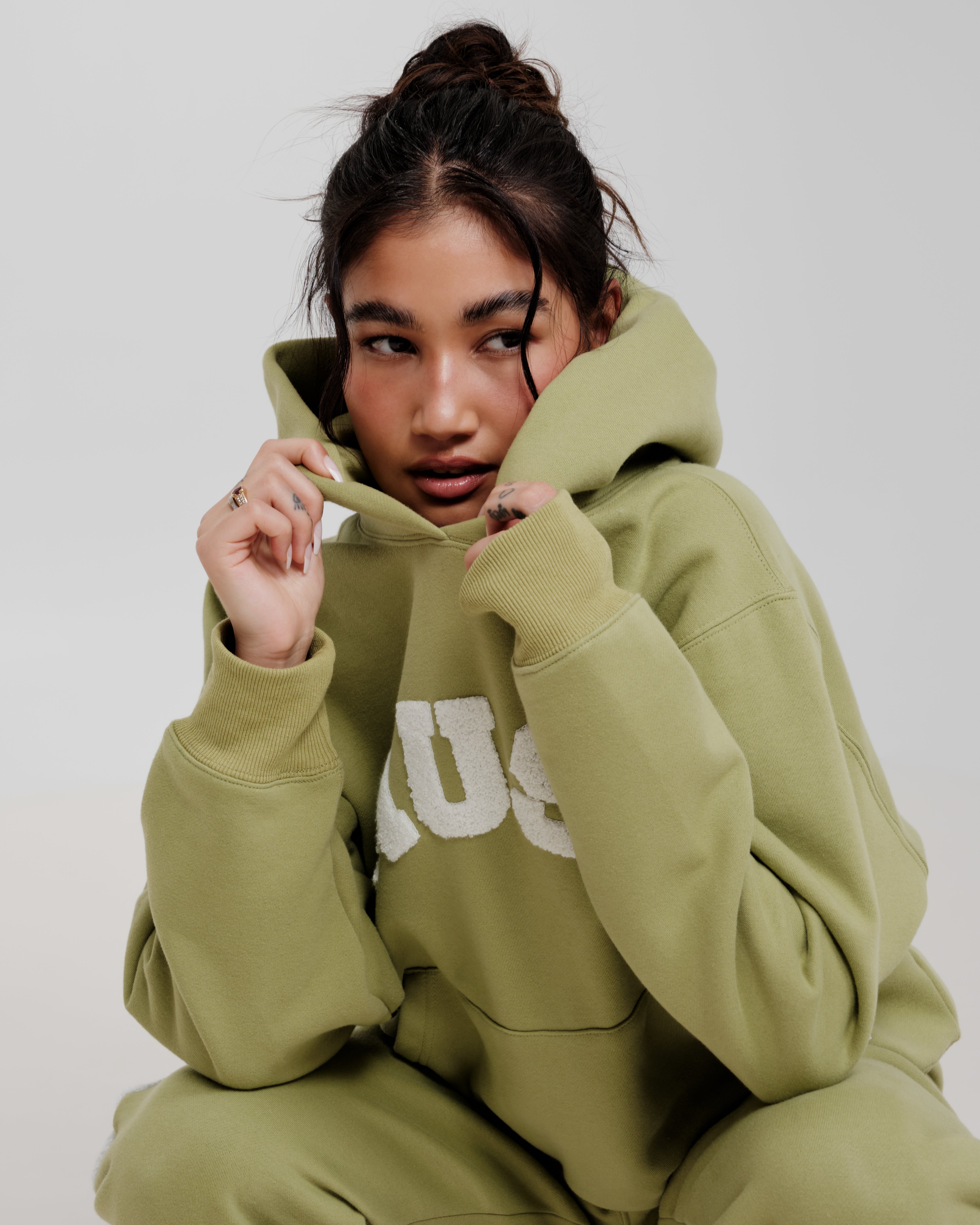 Heavyweight Chenille Hoodie - Pistachio Limited Edition