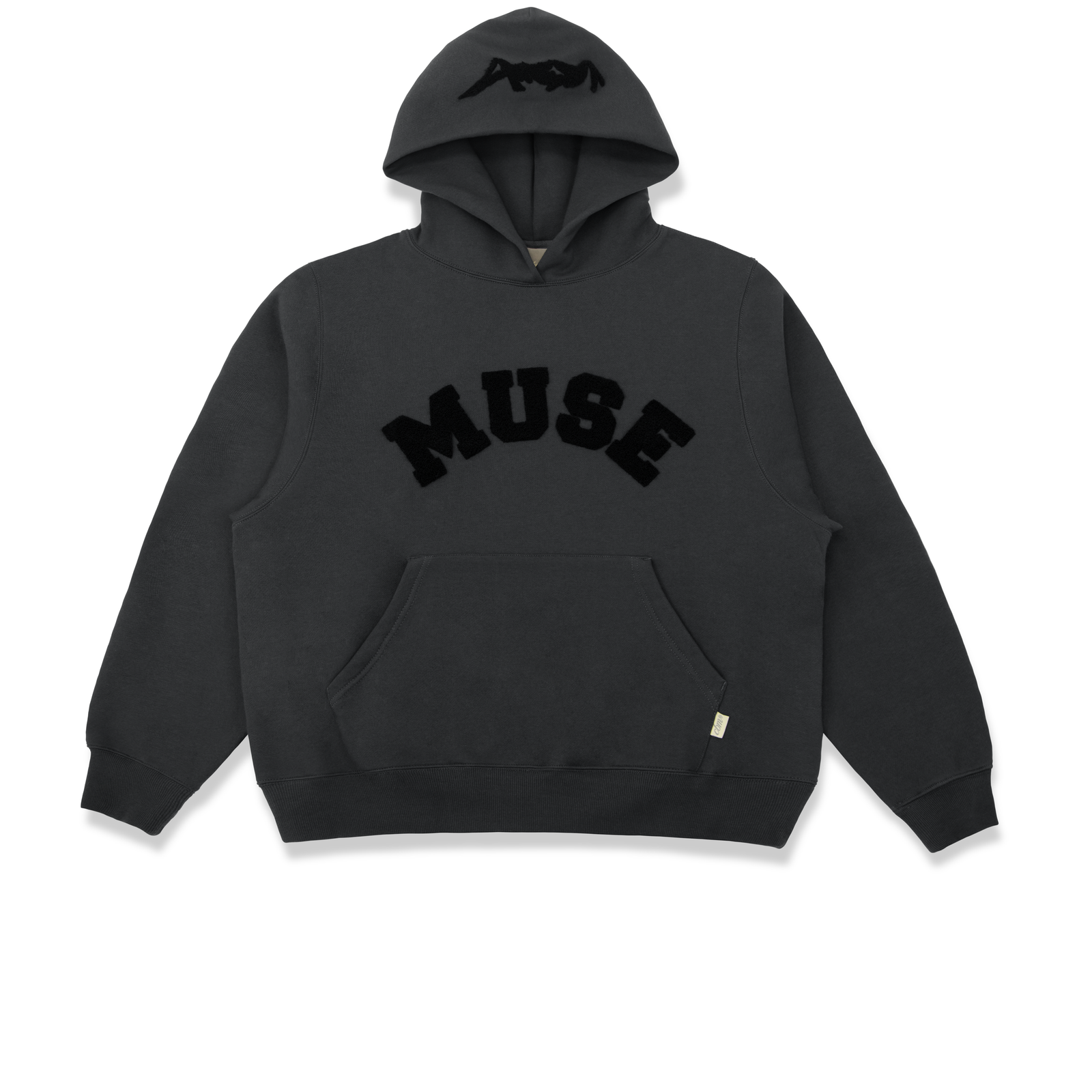 Chenille Hoodie - White
