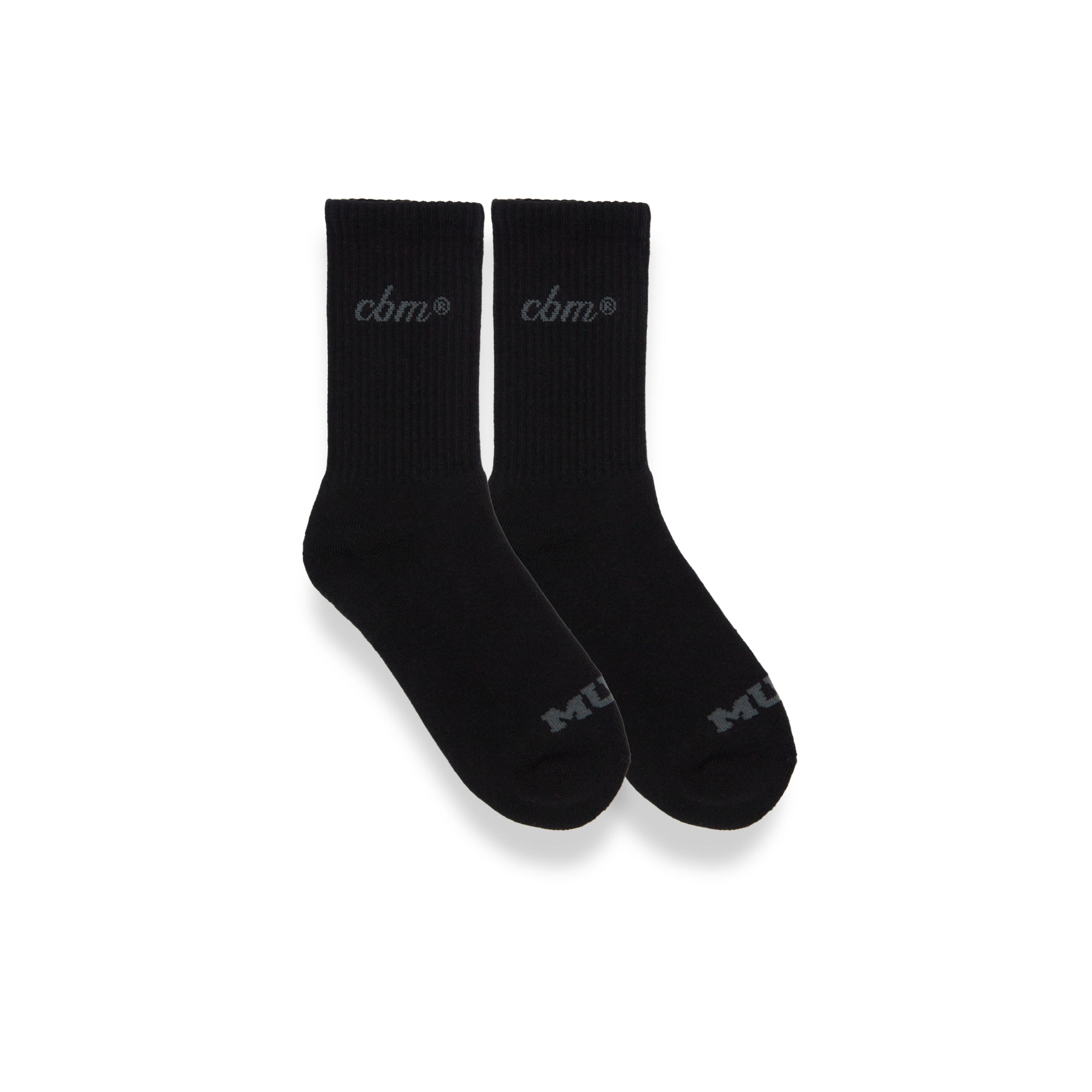 Crew socks 6" - Black