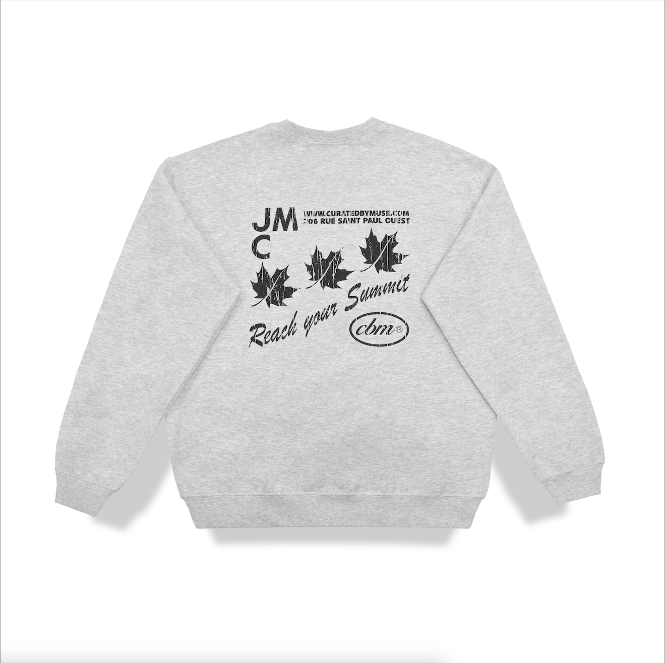 JMC x CBM Sweatshirt - Ash Grey
