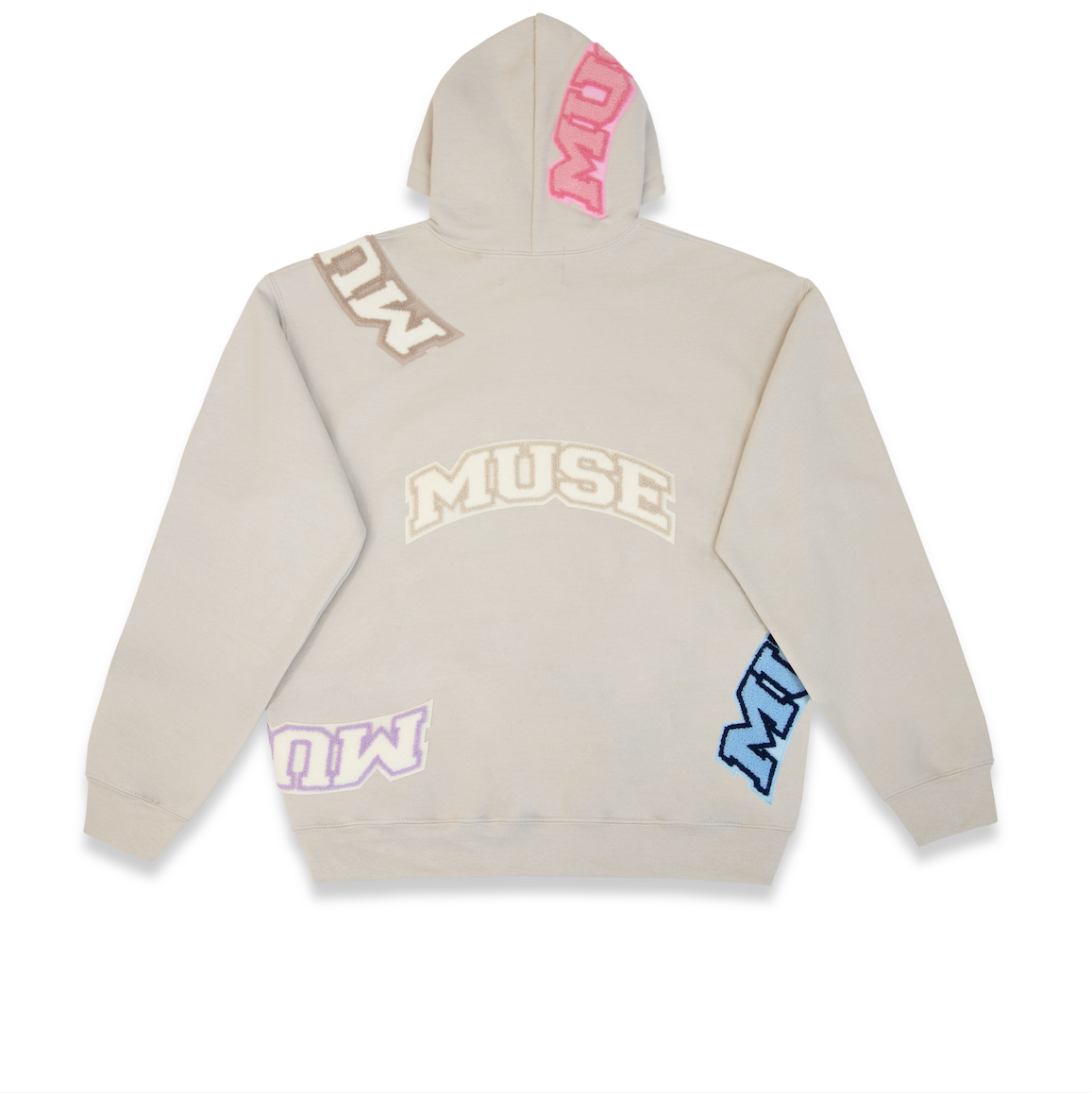 OG Chenille Sand Hoodie - MULTI PATCH Edition