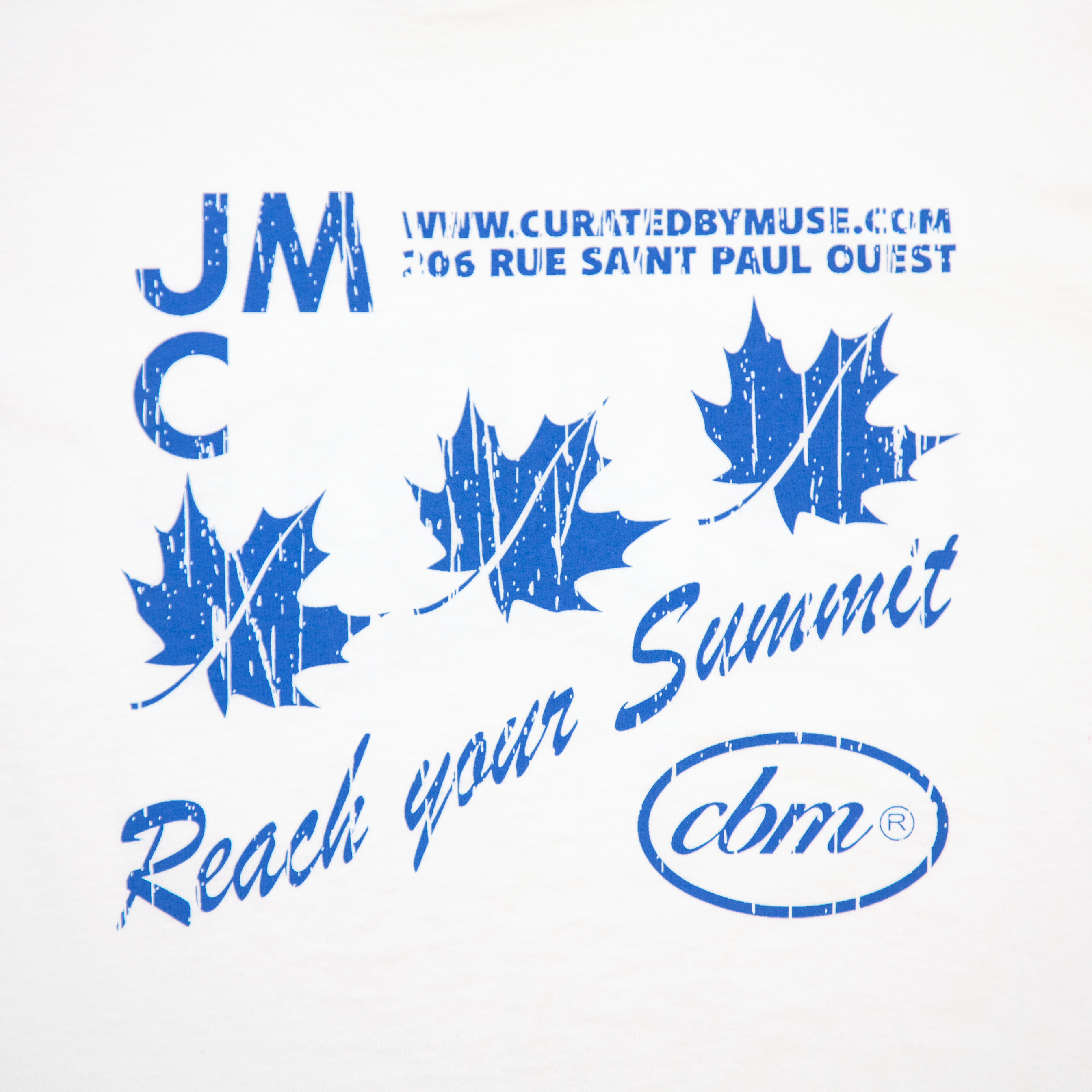 JMC x CBM T-shirt - White